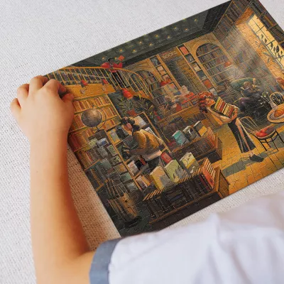 Puzzle - Libraria (300 piese)