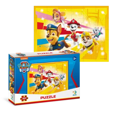 Puzzle - Patrula Catelusilor: Misiune speciala (30 piese)