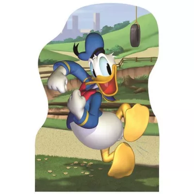 Puzzle 4 in 1 - Plimbare prin oras cu Mickey si prietenii (54 piese)