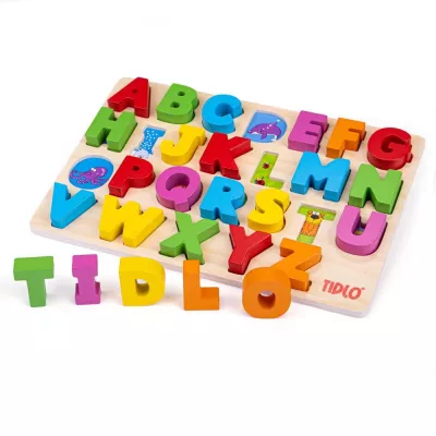 Puzzle alfabet - Litere mari