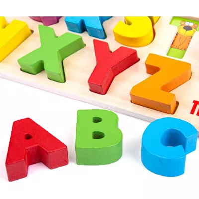 Puzzle alfabet - Litere mari