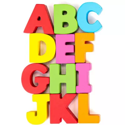 Puzzle alfabet - Litere mari