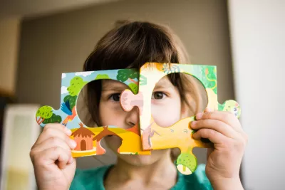 Puzzle - Animale din Africa (18 piese)