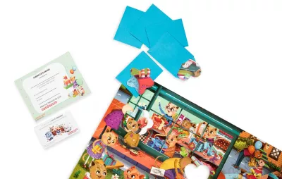 Puzzle cu surprize - Goodygum (100 piese)