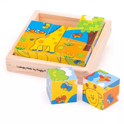 Puzzle cubic - Safari - BigJigs