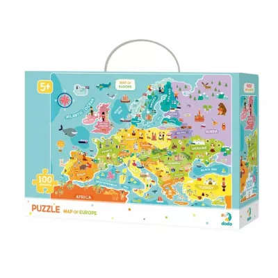 Puzzle - Descopera Europa (100 piese)