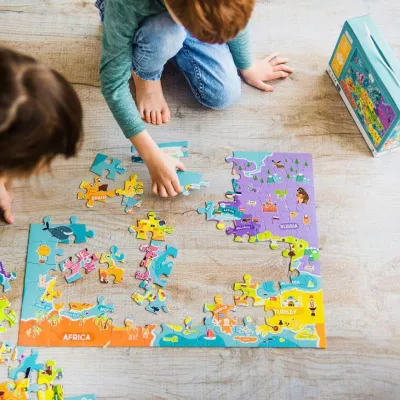 Puzzle - Descopera Europa (100 piese)