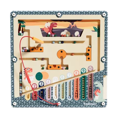 Puzzle labirint - Cursa dinozaurului