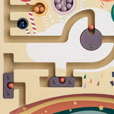 Puzzle labirint - Cursa unicornului fantastic