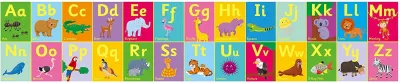 Puzzle Podea: Alfabetul animalutelor (30 piese)