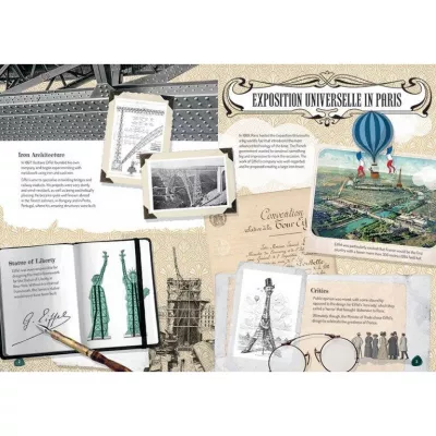 Puzzle 3D - Turnul Eiffel