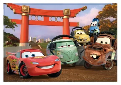Puzzle de colorat - Cars (108 piese)