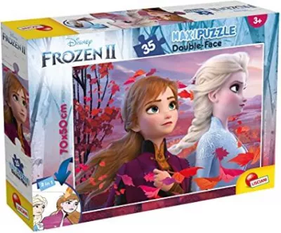 Puzzle de colorat - Frozen II (35 piese)