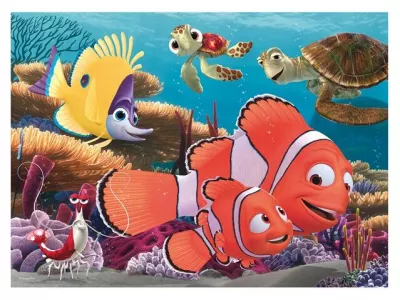 Puzzle de colorat - In cautarea lui Nemo (60 piese)