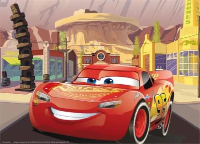 Puzzle de colorat maxi - Cars 3 (35 piese)