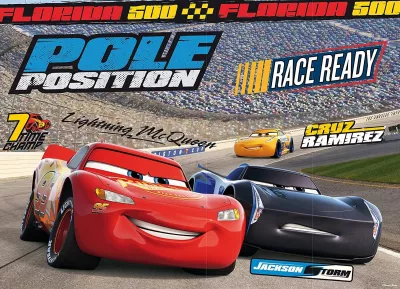 Puzzle de colorat maxi - Cars 3 (60 piese)