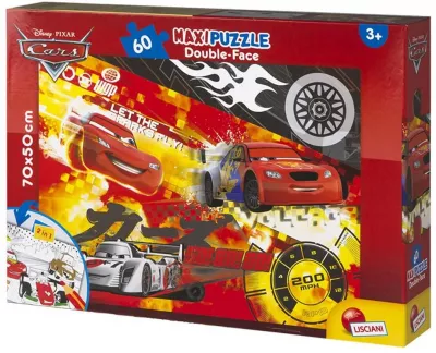 Puzzle de colorat maxi - Fulger McQueen (60 piese)