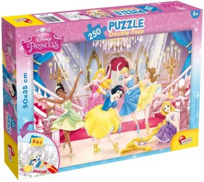 Puzzle de colorat - Printese la bal (250 piese)