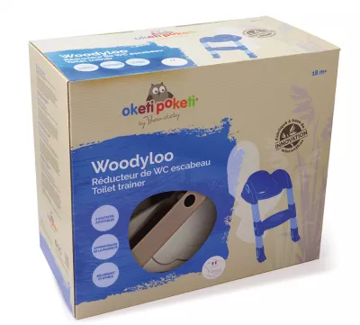 Reductor pentru toaleta cu scarita - Eco Woodyloo - Thermobaby