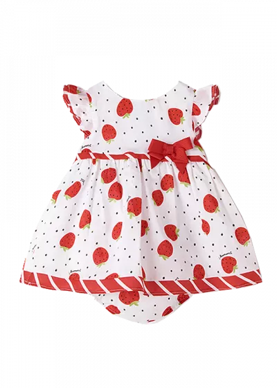 Rochie + chilotel - Capsuni - Mayoral  18 luni