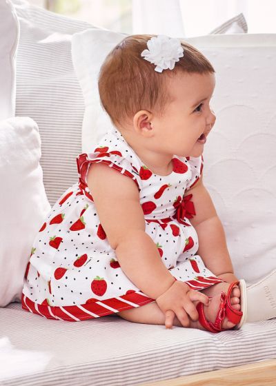 Rochie + chilotel - Capsuni - Mayoral  18 luni