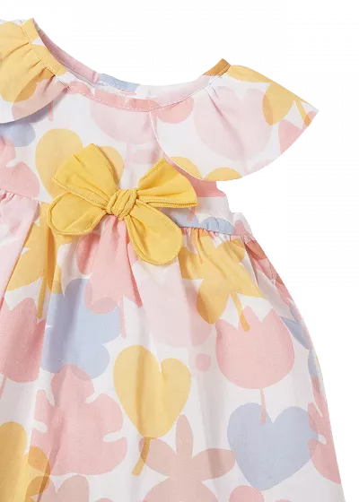 Rochie + chilotel - Frunze toamna - Mayoral 18 luni
