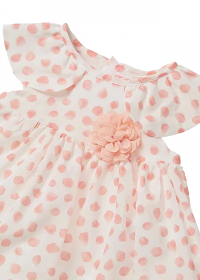 Rochie + chilotel - Petale flori - Mayoral 4-6 luni