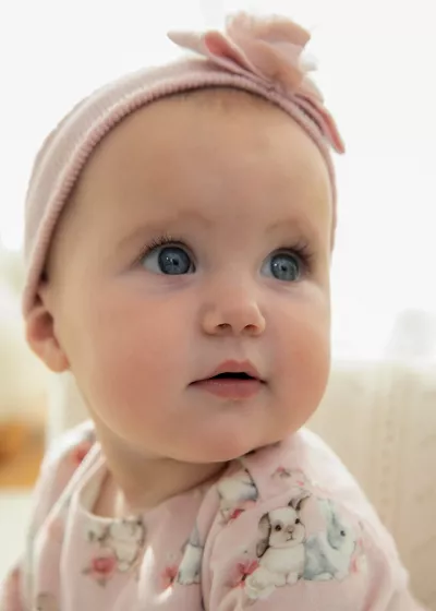 Rochie - Iepurasi - Roz pal - Mayoral  18 luni