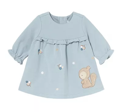 Rochie - veverita - bleu - Mayoral 18 luni