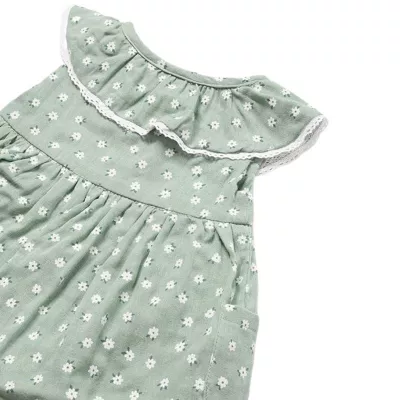 Rochie  + bentita - vernil - Mayoral 