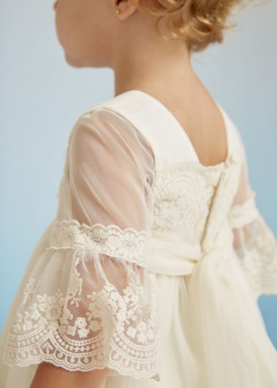 Rochie Broderie Bej Ceremonie - Abel & lula 18 luni