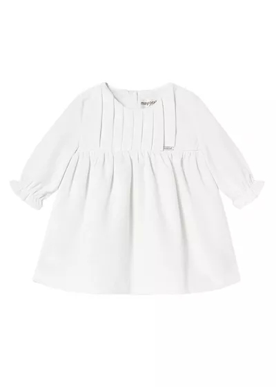 Rochie catifea - ecru - Mayoral  4-6 luni
