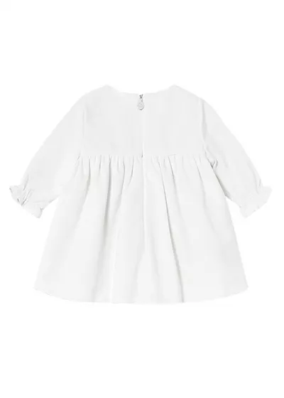 Rochie catifea - ecru - Mayoral  4-6 luni