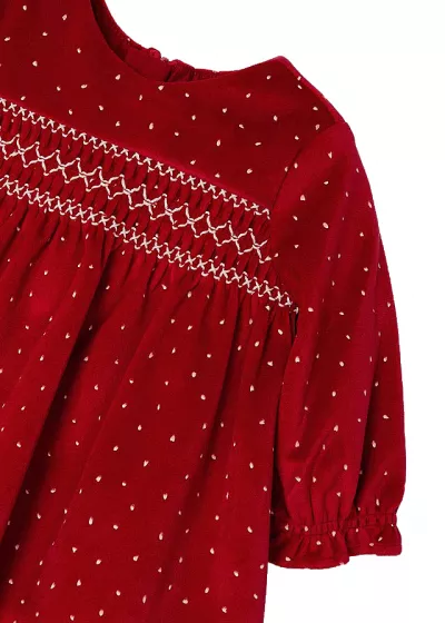 Rochie catifea - Rosu - Mayoral