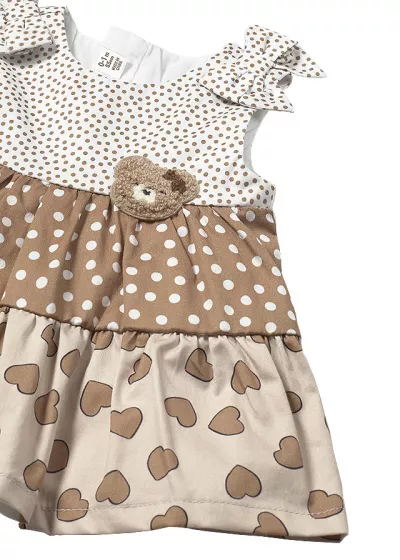 Rochie combinata - volane - Mayoral 18 luni