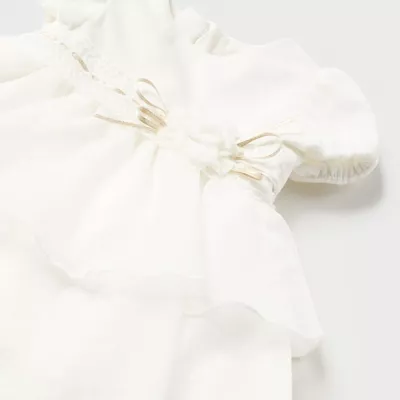Rochie combinatiecatifea si tul  - Mayoral  2-4 luni (65 cm)