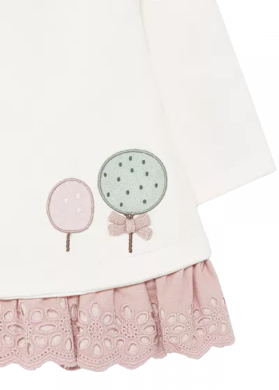 Rochie cu aplicatie - Copaci - Mayoral 18 luni