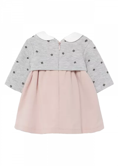 Rochie cu bentita - Roz/Gri - Mayoral
