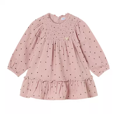 Rochie cu buline - roz - Mayoral 