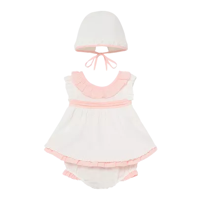 Rochie cu chilotei si caculita - Mayoral 2-4 luni