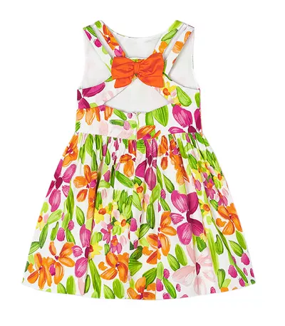 Rochie cu funda, spate - flori - Mayoral     