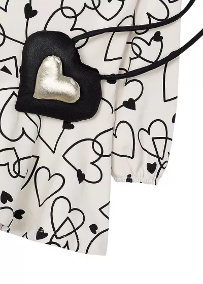 Rochie cu gentuta fetita - bej - Mayoral   7 ani