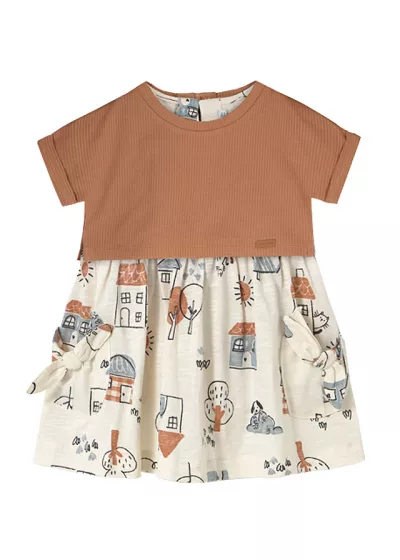 Rochie cu top - imprimeu - Mayoral 3 ani