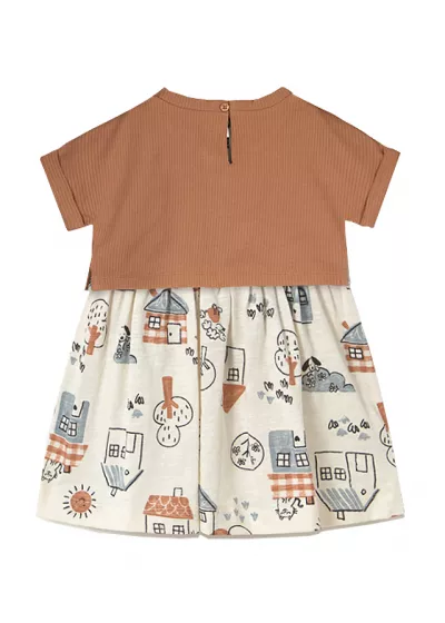 Rochie cu top - imprimeu - Mayoral 3 ani