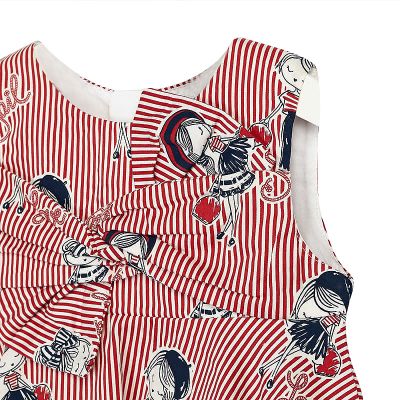 Rochie desene albastre Papusi 4 ani