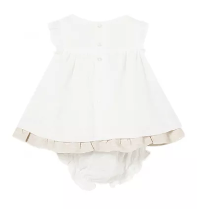 Rochie fronseuri - ocru - Mayoral      