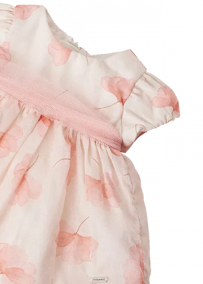 Rochie imprimeu floral + chilotei - Mayoral  4-6 luni