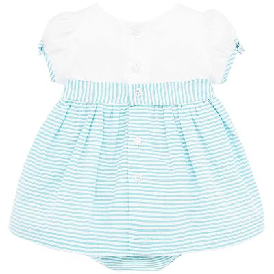 Rochie imprimeu - flori + chilotei - Mayoral  12 luni