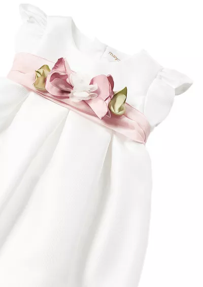 Rochie mikado - alb - Mayoral     