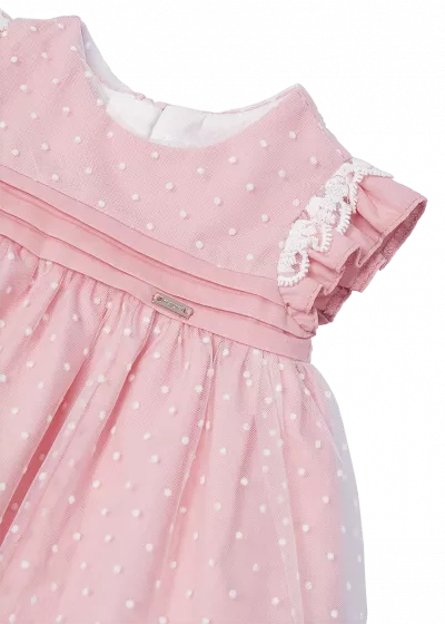 Rochie muselina + chilotei - Corai - Mayoral 12 luni